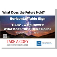 HPWP-18.2 - 2018 Edition 2 - Watchtower - "What Does the Future Hold?" - Table